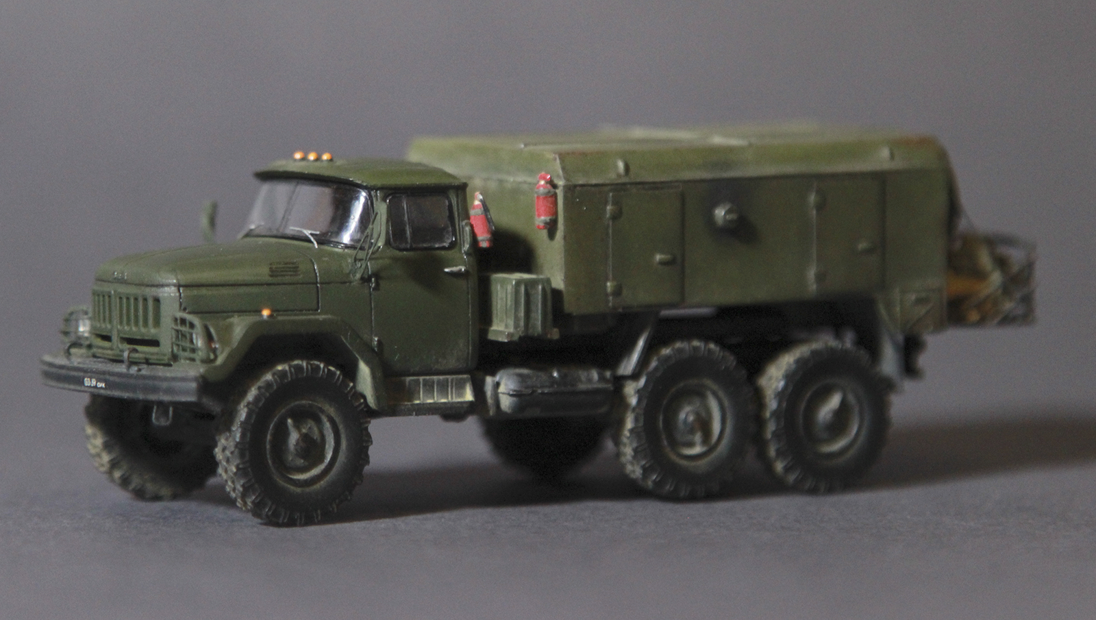 УМП-350 (131) от AVD. 1/72 - Моё, Умп-350, Зил 131, Стендовый моделизм, Длиннопост