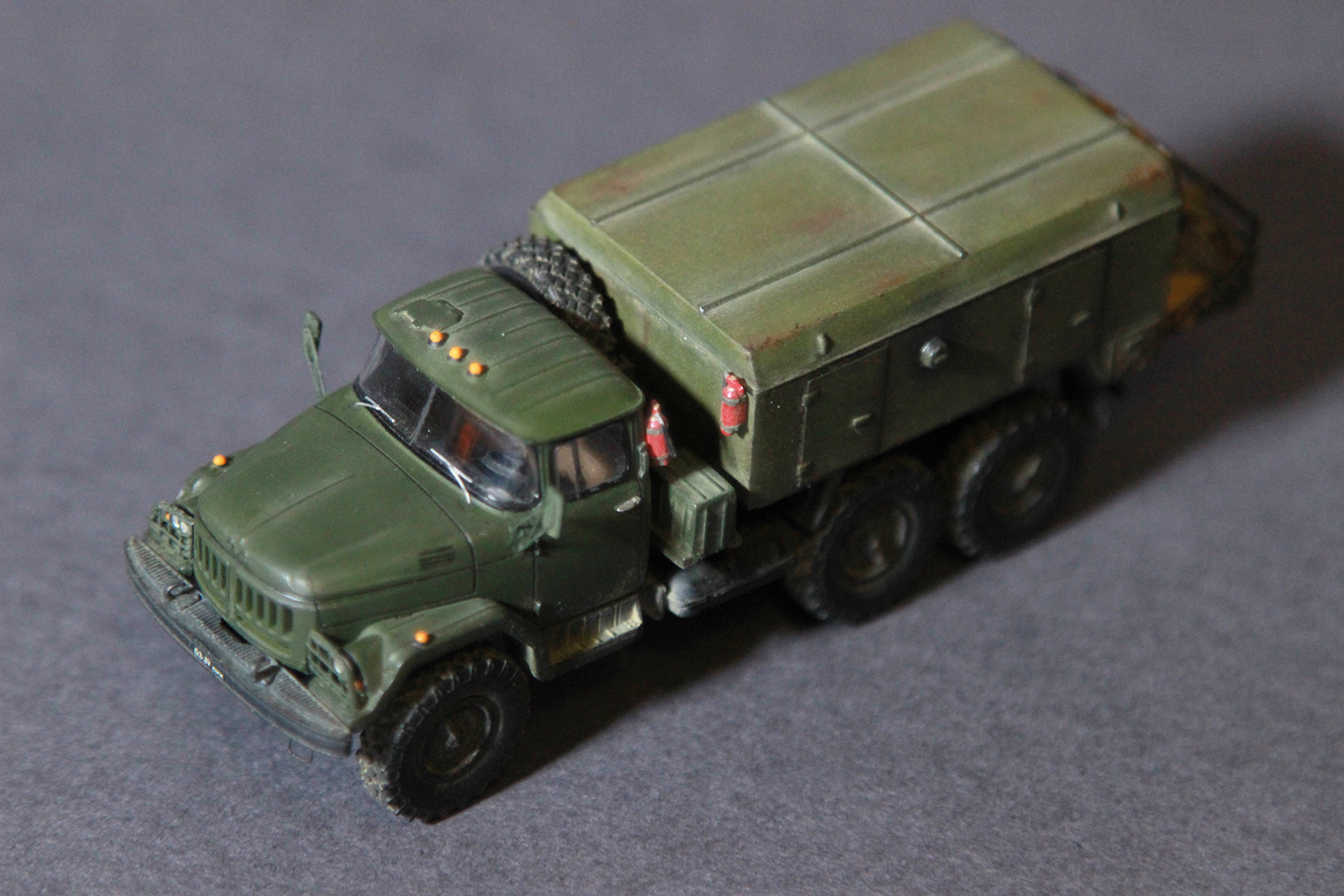 УМП-350 (131) от AVD. 1/72 - Моё, Умп-350, Зил 131, Стендовый моделизм, Длиннопост