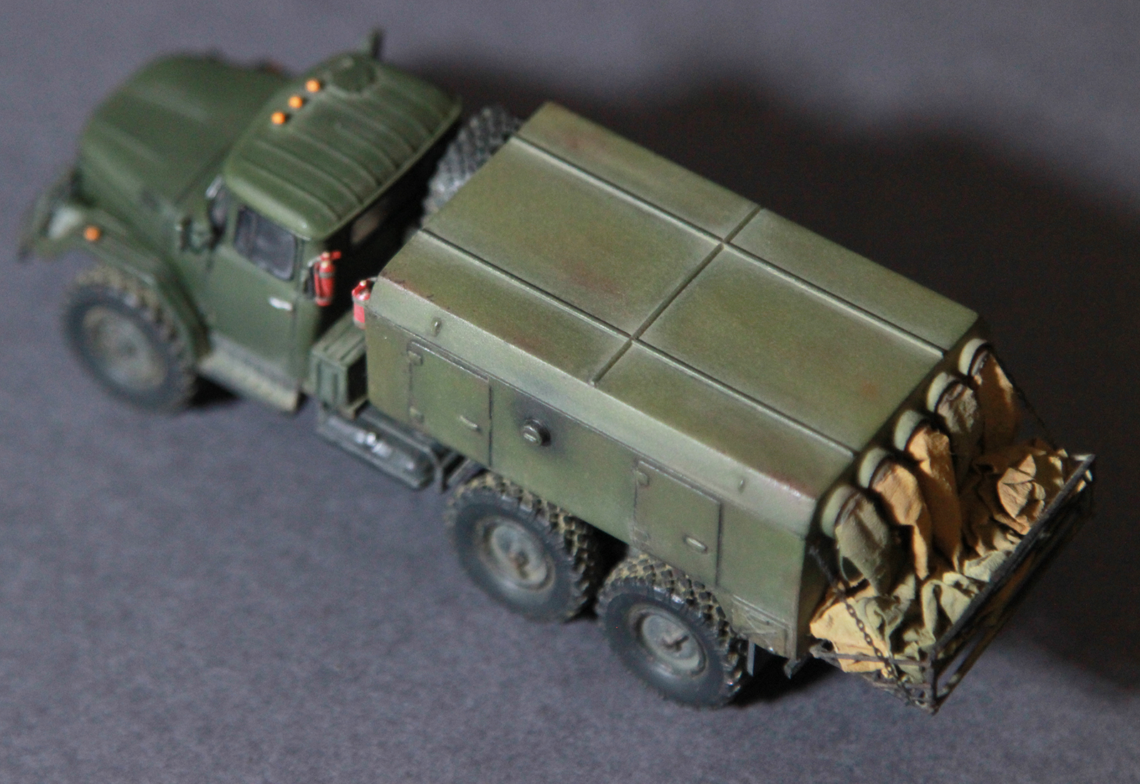 УМП-350 (131) от AVD. 1/72 - Моё, Умп-350, Зил 131, Стендовый моделизм, Длиннопост