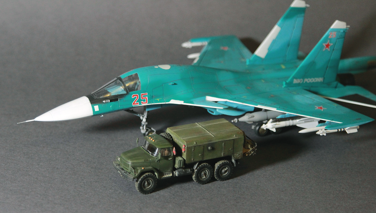 УМП-350 (131) от AVD. 1/72 - Моё, Умп-350, Зил 131, Стендовый моделизм, Длиннопост