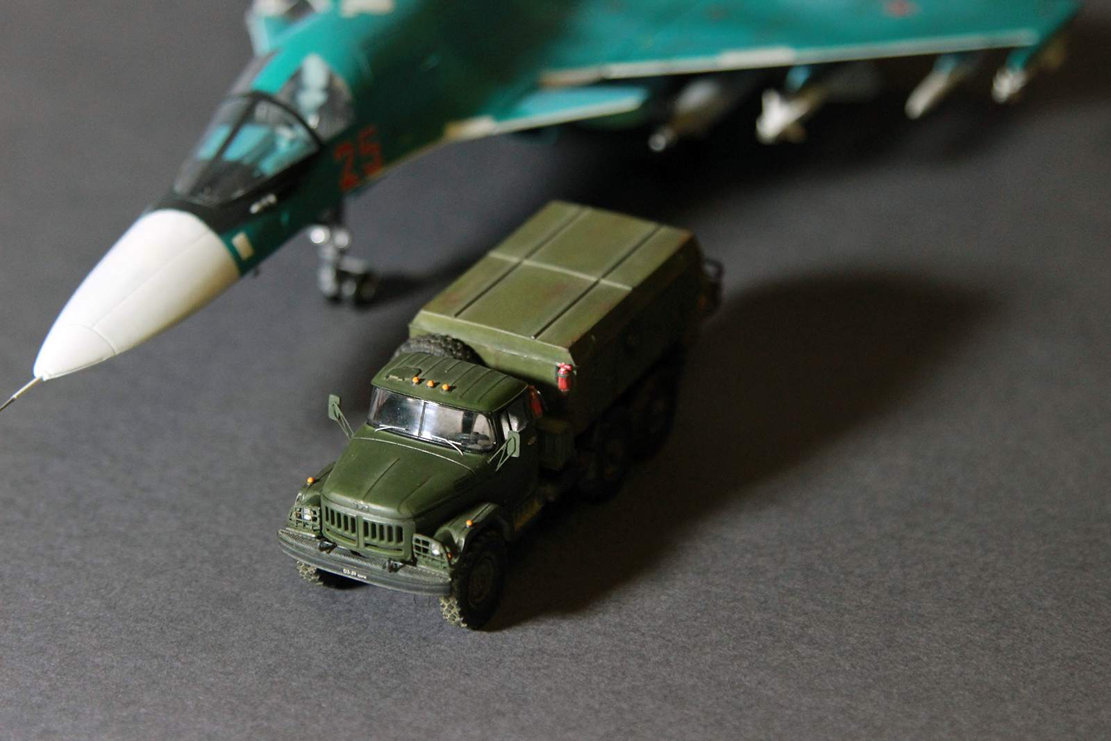 УМП-350 (131) от AVD. 1/72 - Моё, Умп-350, Зил 131, Стендовый моделизм, Длиннопост