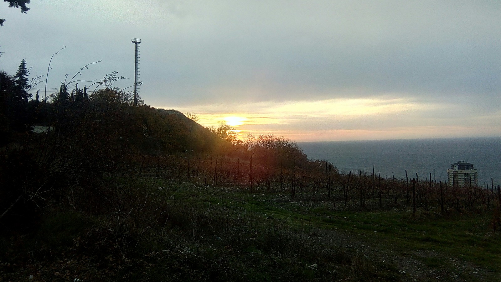 Dawn.sunset.big Yalta - My, Nature, beauty, Longpost