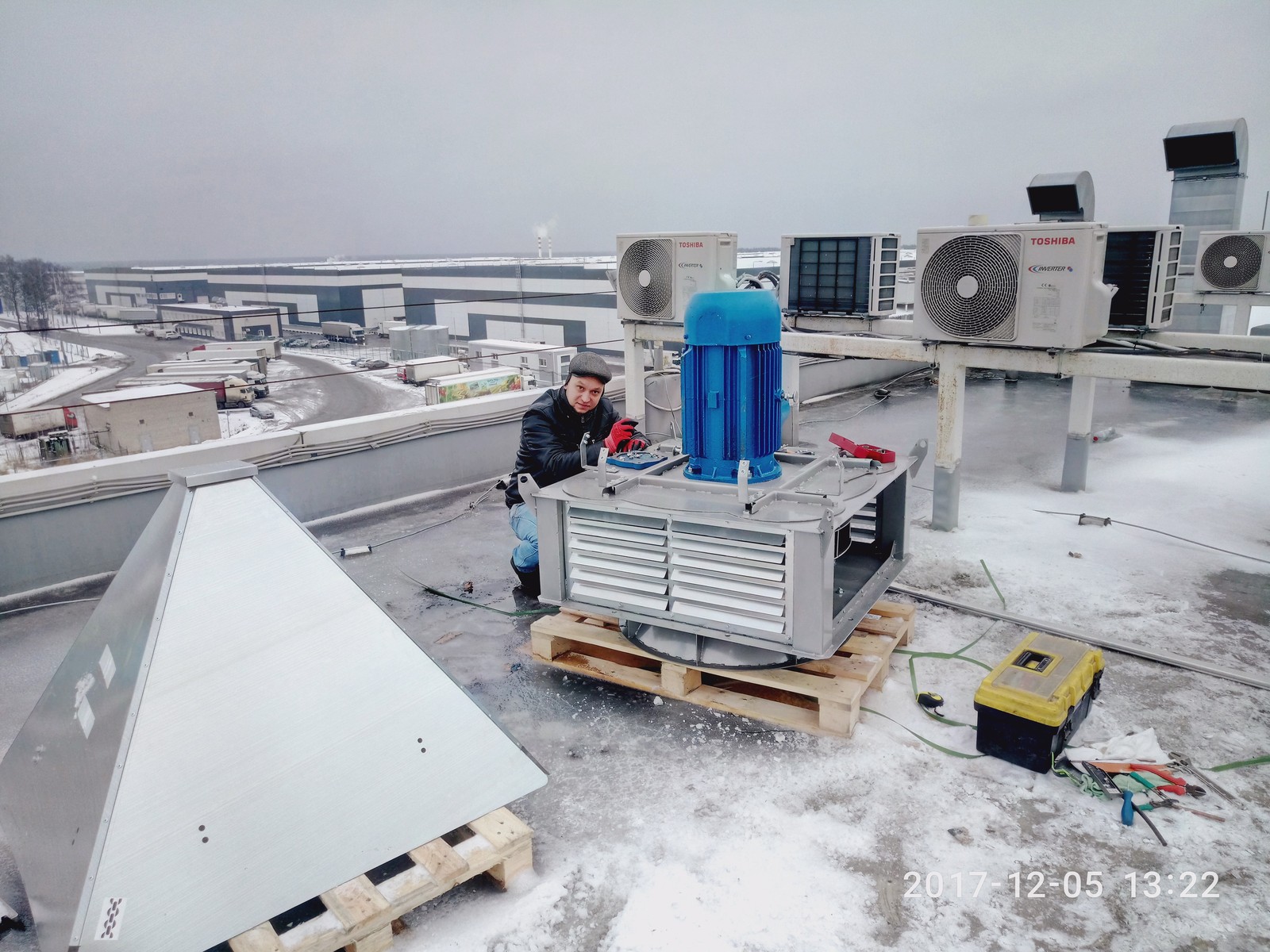 Only the sky, only the wind - My, Fan, Ventilation, , Longpost