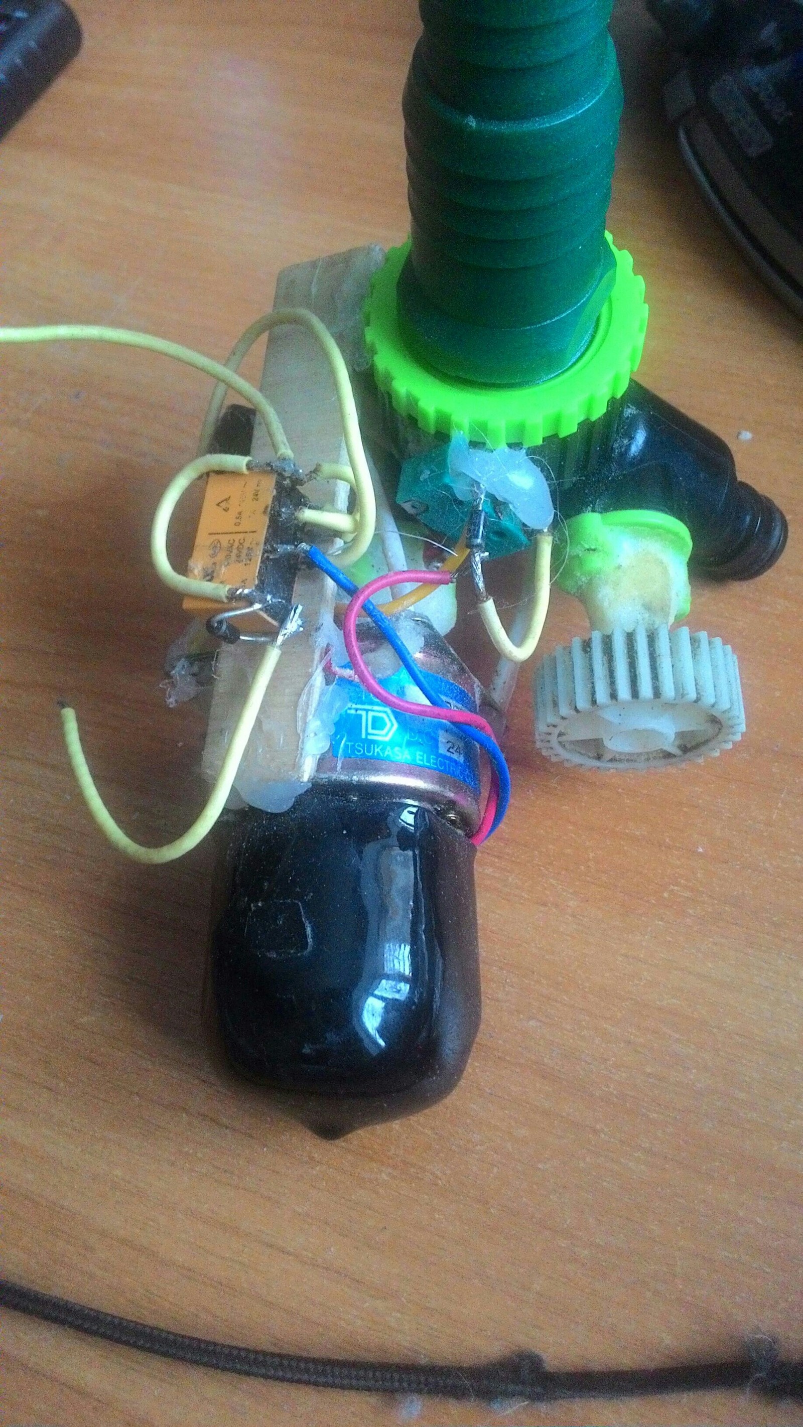 Electromechanical ball valve for automatic watering - My, Arduino, Auto-watering, Homemade, Longpost