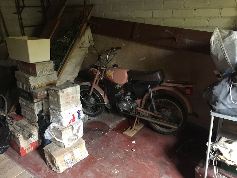 Greetings from the 90s: the new Karpaty-2 moped - Moped, Moto, Time capsule, Not mine, Longpost