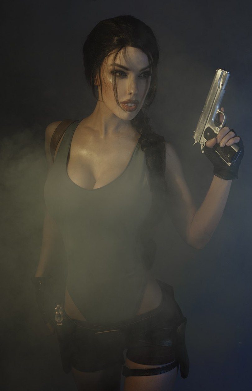 Cosplay Lara Croft (Tomb Raider) | Пикабу