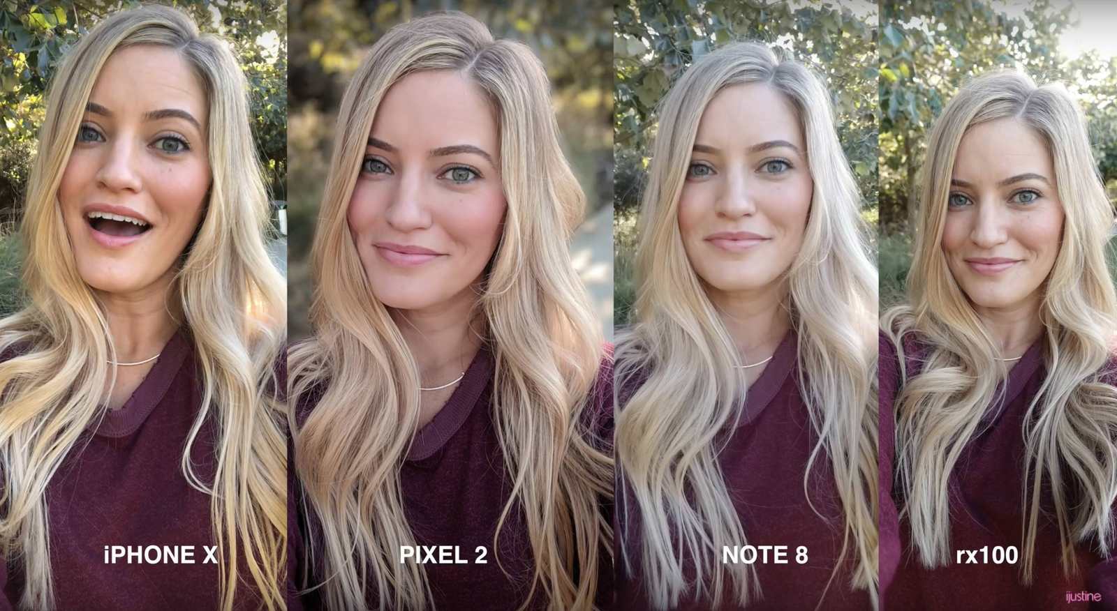 How the iPhone X changes colors in a photo - iPhone X, Camera, Reddit, Longpost