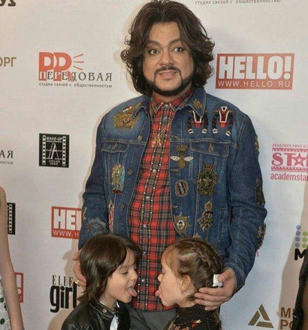 No comment - Philip Kirkorov, Children