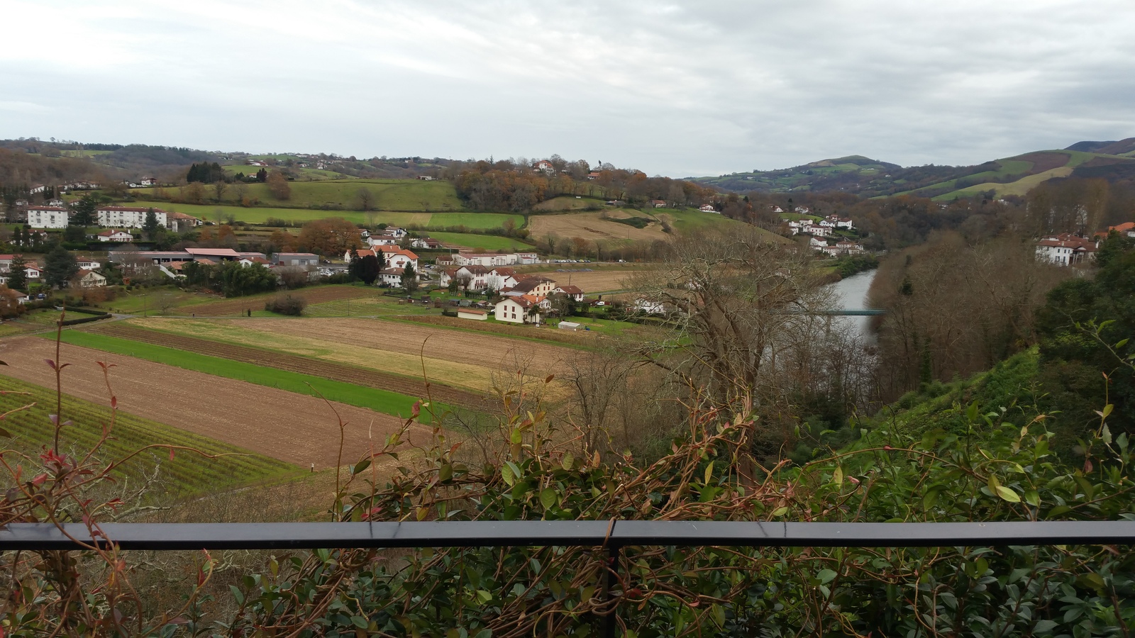 Basque village - My, France, Basques, My, Longpost, Travels