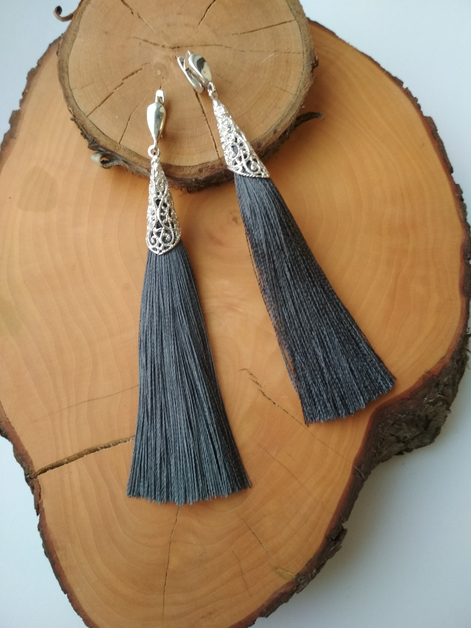 Tassel fashion got to me) - My, Silver, , Brush