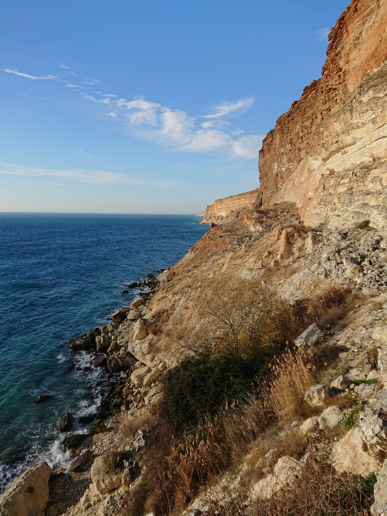 December Cape Fiolent - My, Crimea, Sea, Summer