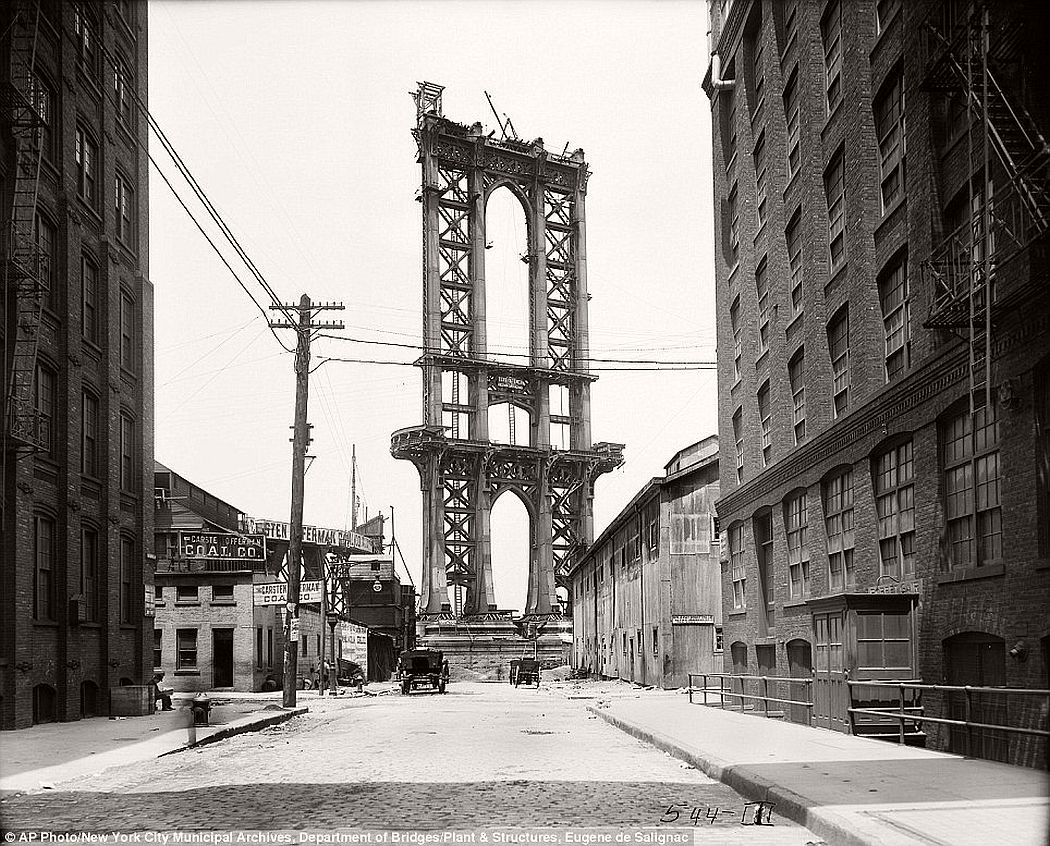 Manhattan bridge - Manhattan bridge, Longpost, Manhattan, Video, New York, New York, , Manhattan