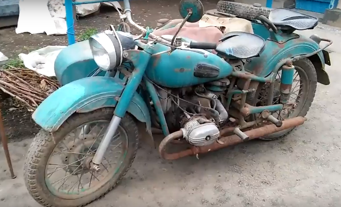 As a friend bought a 50 year old Ural. - Moto, My, Pokatushki, Ural