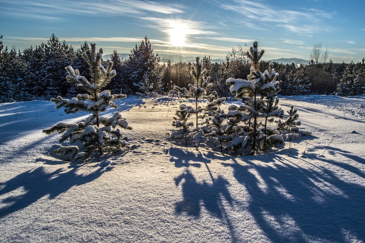 Surroundings of the city of Yuryuzan. - Yuryuzan, Nature, Winter, The photo, Longpost