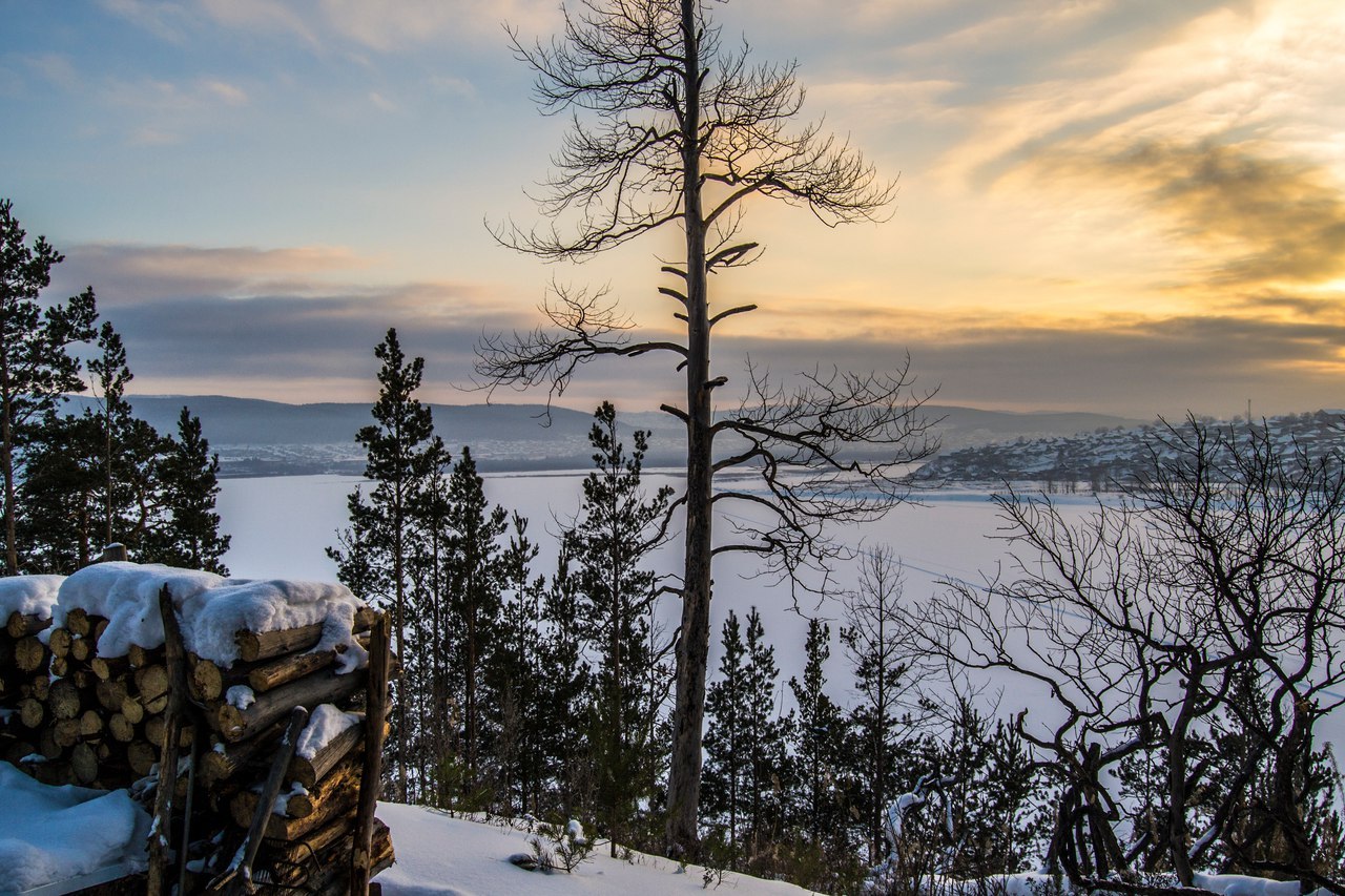 Surroundings of the city of Yuryuzan. - Yuryuzan, Nature, Winter, The photo, Longpost