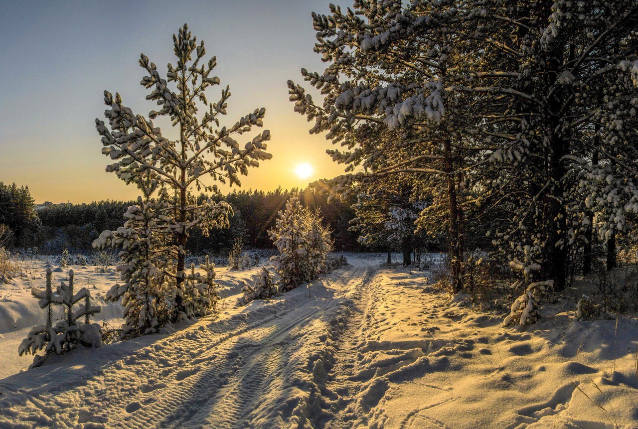 Surroundings of the city of Yuryuzan. - Yuryuzan, Nature, Winter, The photo, Longpost