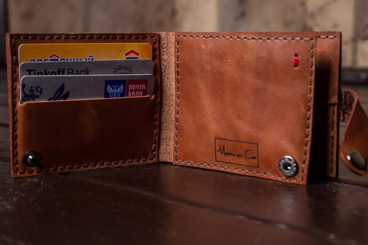 Leather post #44 - My, Leather, Leather, Wallet, Cover, , Longpost