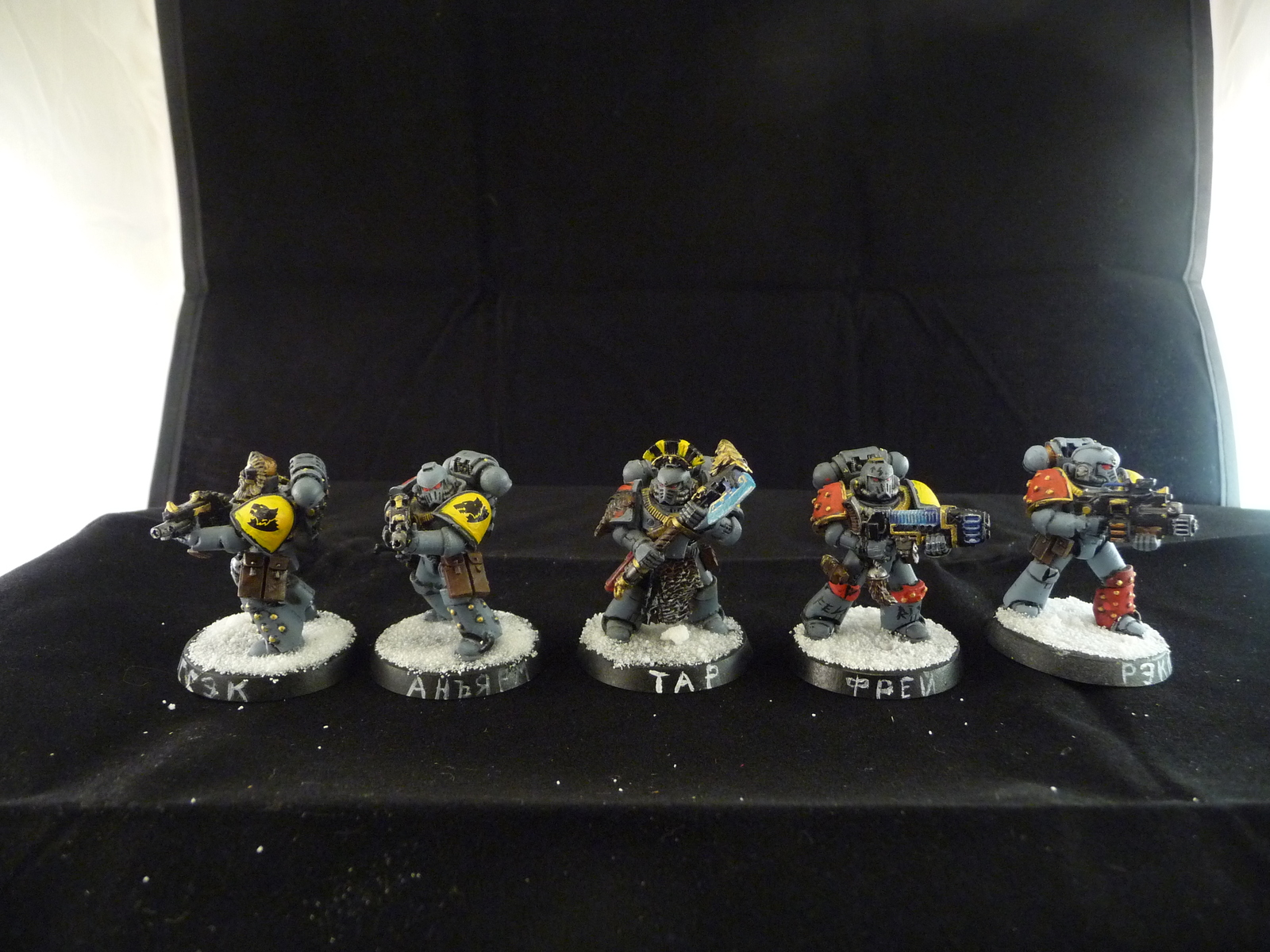 Space Wolves. - My, Warhammer 40k, Wh miniatures, Space wolves, Dreadnought, Longpost