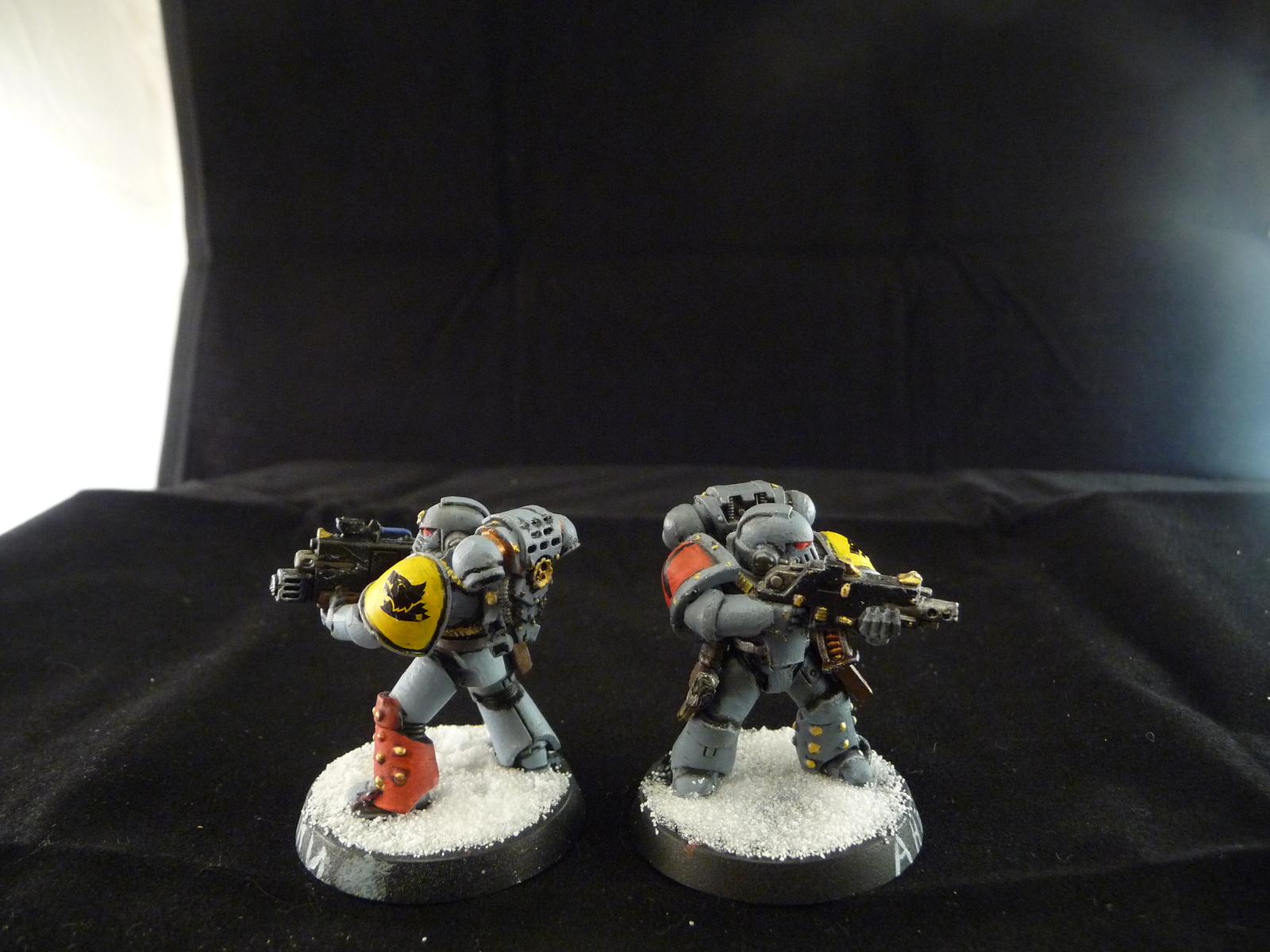 Space Wolves. - My, Warhammer 40k, Wh miniatures, Space wolves, Dreadnought, Longpost