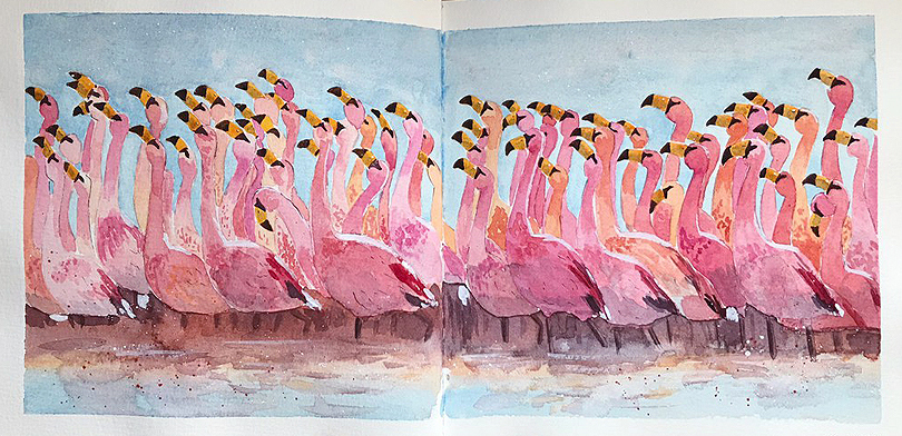 Pictures from the sketchbook - My, Watercolor, Creation, Drawing, Nature, Longpost