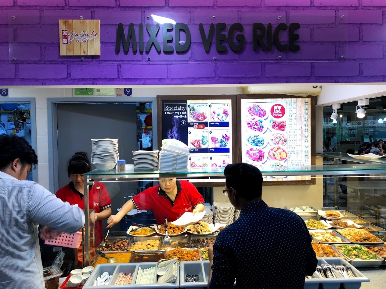 Food courts. - My, Food, Singapore, Food Court, , , , Longpost