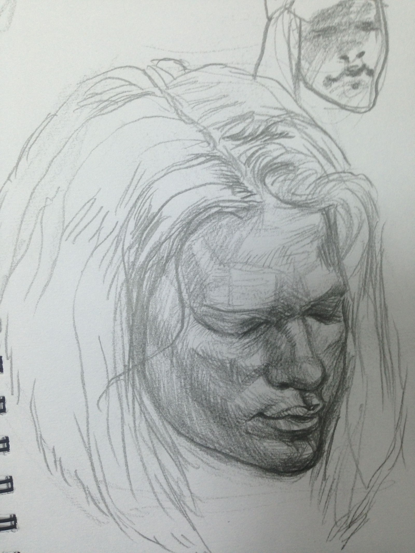 Sketches in the subway, a few more pieces. - My, Sketch, Sketch, Metro, Portrait, Face, People, Creation, Pencil, Longpost