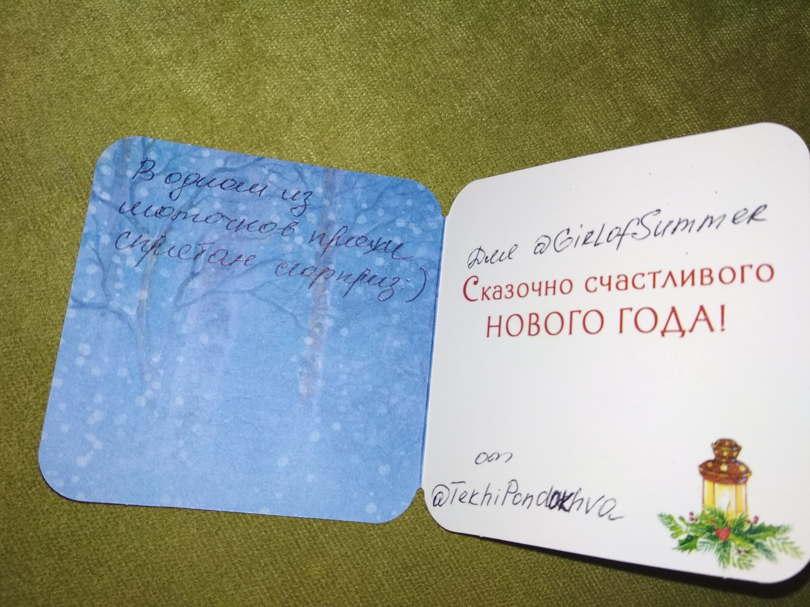 A gift from the Moscow Snow Maiden! - My, Gift exchange, Secret Santa, cat, Volgograd, Longpost