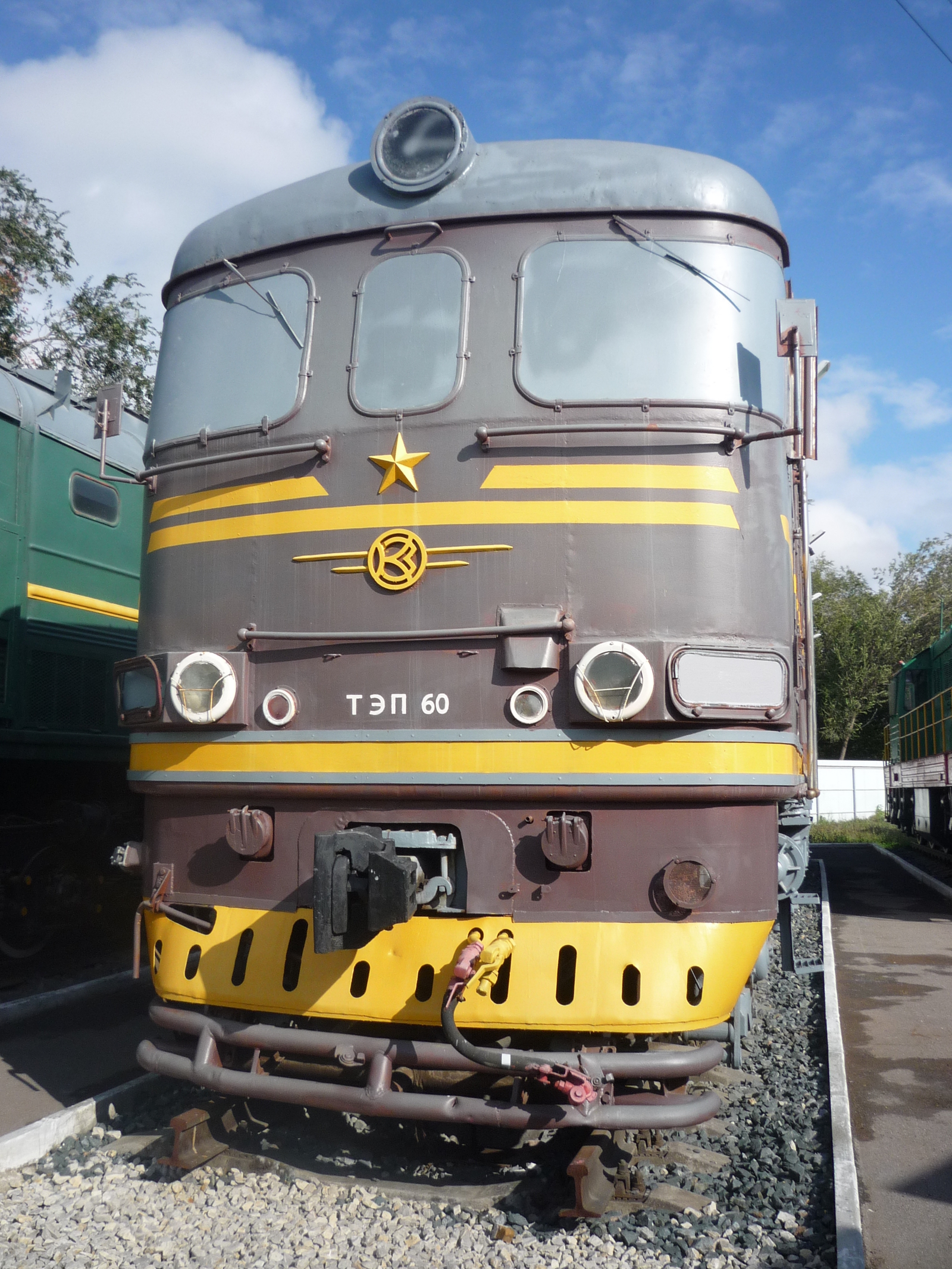 Samara Railway Museum - My, , Excursion, A train, Locomotive, Locomotive, Samara, Longpost