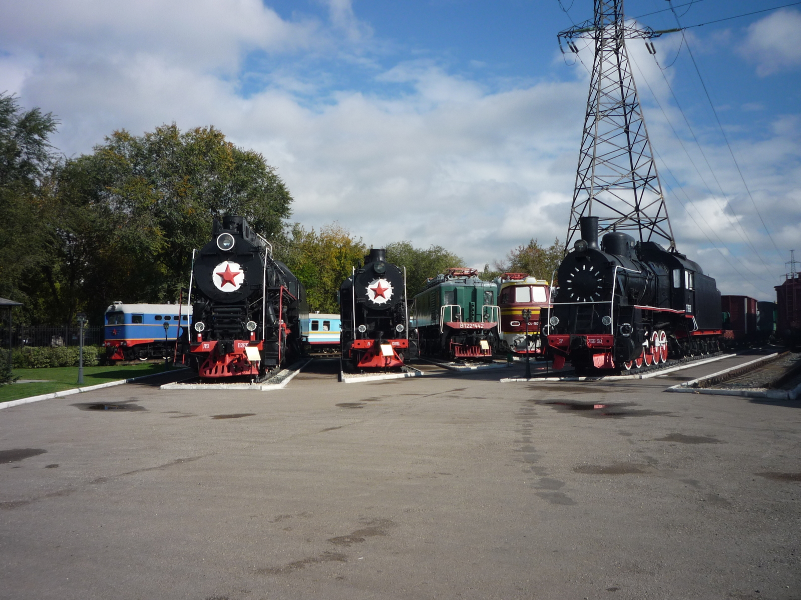 Samara Railway Museum - My, , Excursion, A train, Locomotive, Locomotive, Samara, Longpost