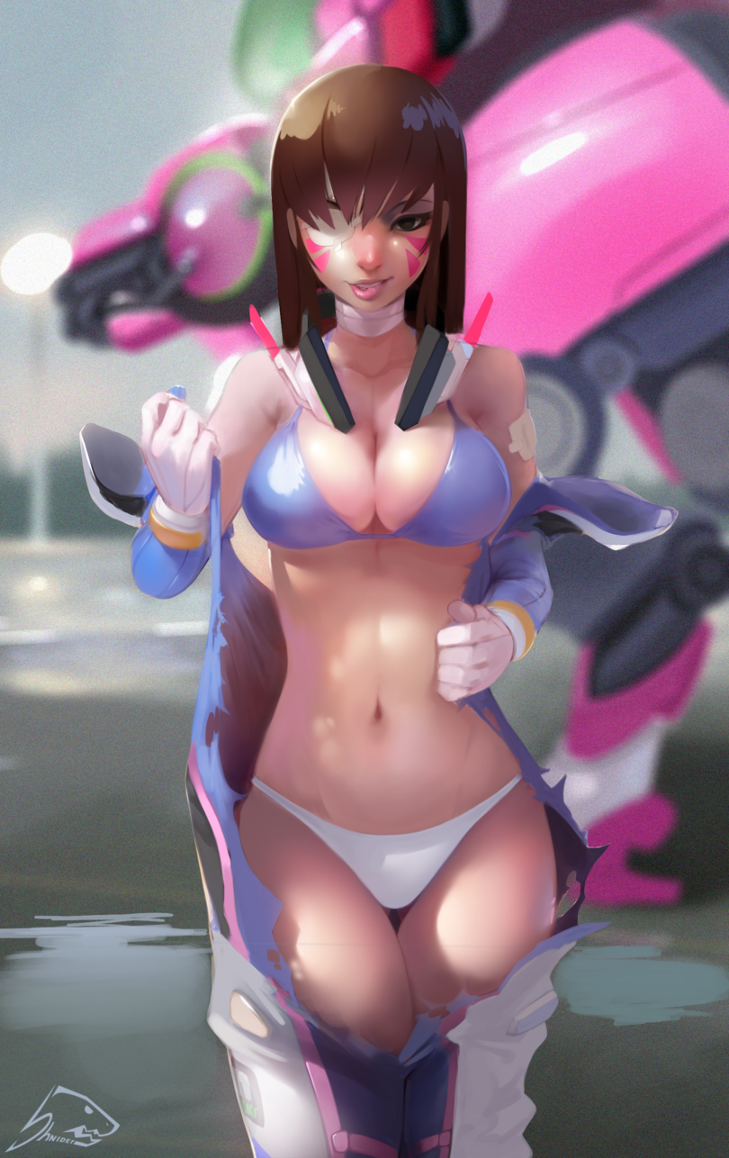 Hana - Overwatch, Dva, Art