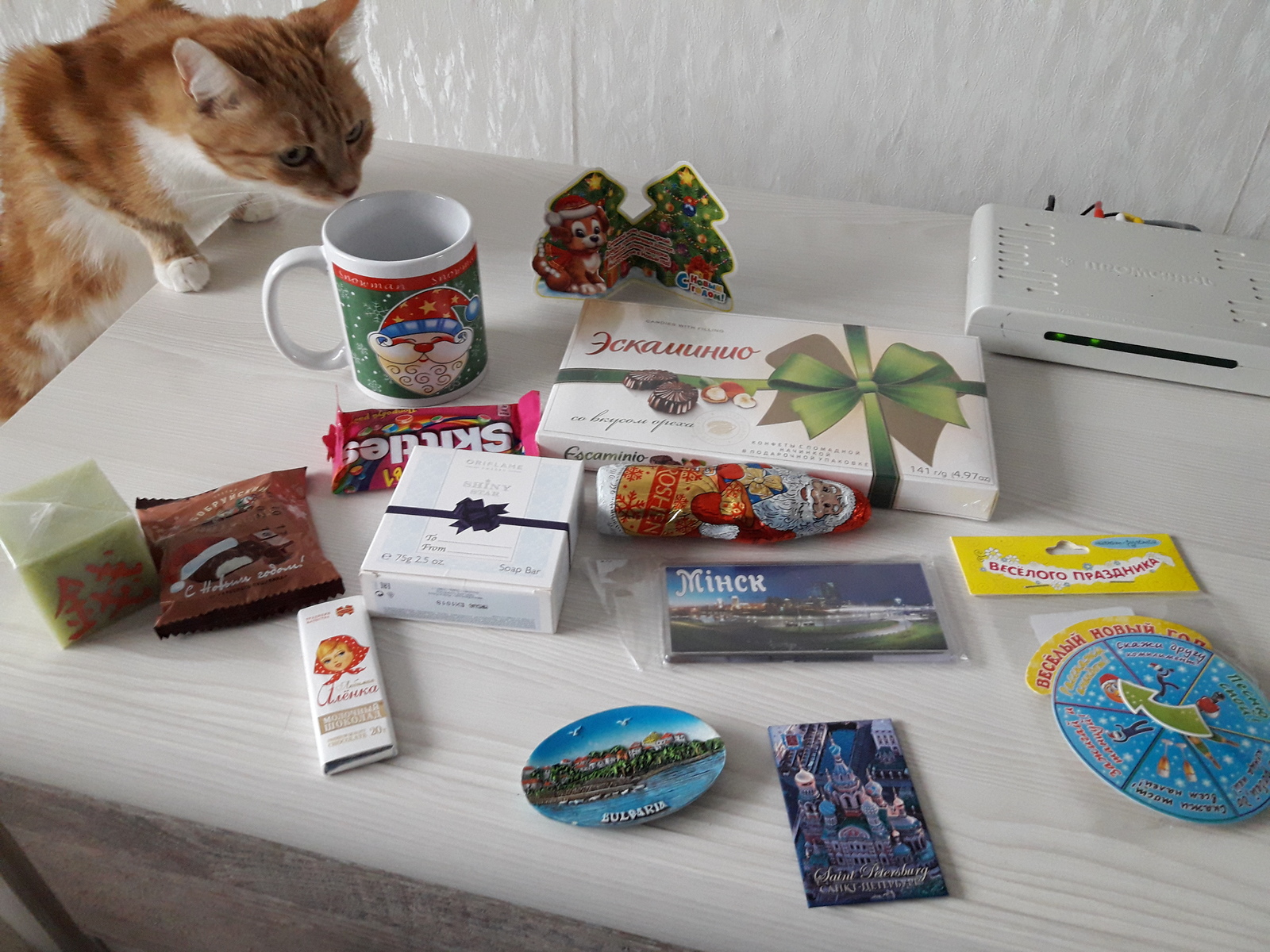 My secret santa - My, Presents, New Year, Happiness, Thank you, Joy, Longpost, Gift exchange