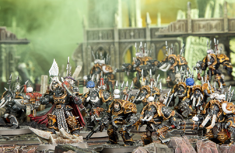 FOR CHAOS!!! - Warhammer 40k, Wh miniatures, Modeling, Chaos, Longpost