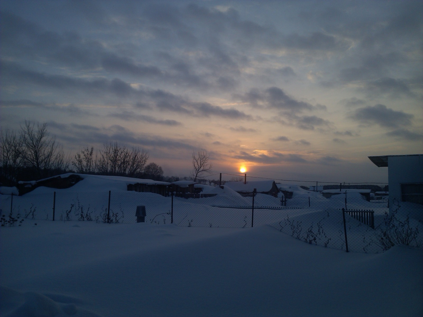 My first post - My, The photo, Winter, beauty of nature, Sky, Longpost