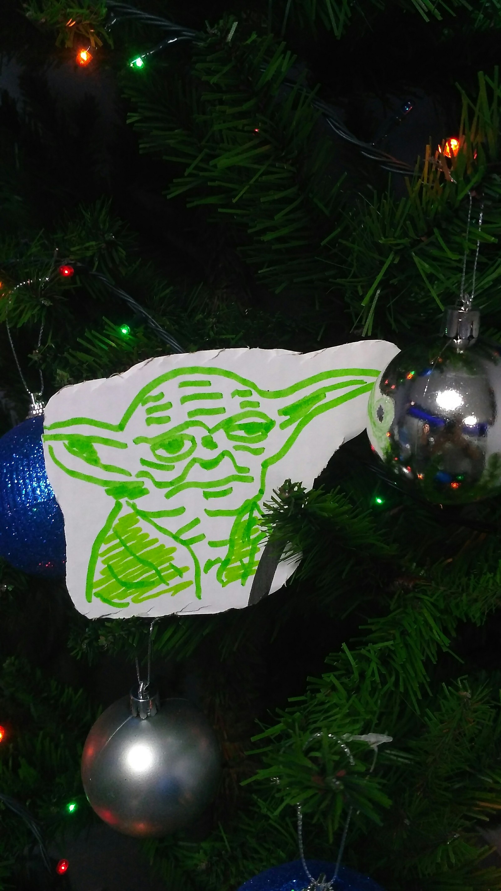 When around you New Year's fuss - My, New Year, Yoda, Star Wars