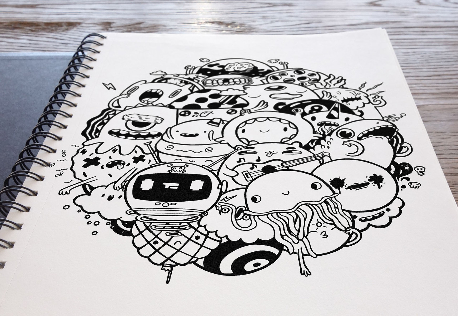 My art. - My, My, Art, Doodle, Drawing, Video, Education, , Longpost