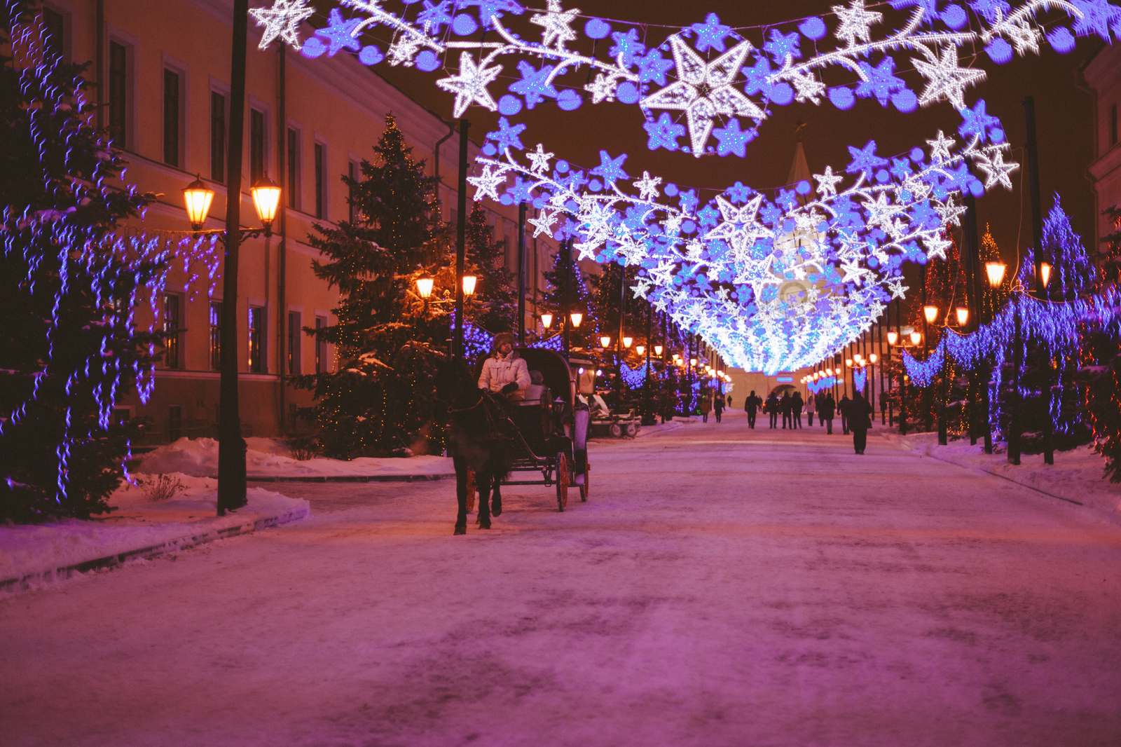 New Year's Kazan - My, New Year, Winter, Kazan, Tatarstan, Travel across Russia, December, Longpost