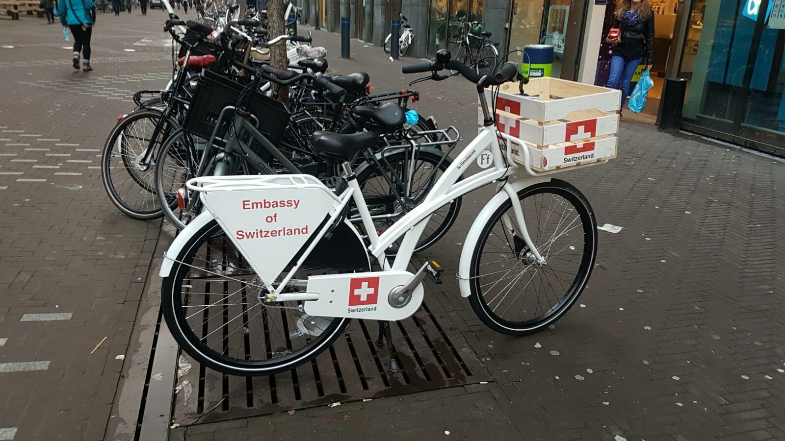 Embassy transport - A bike, Embassy, , Democracy