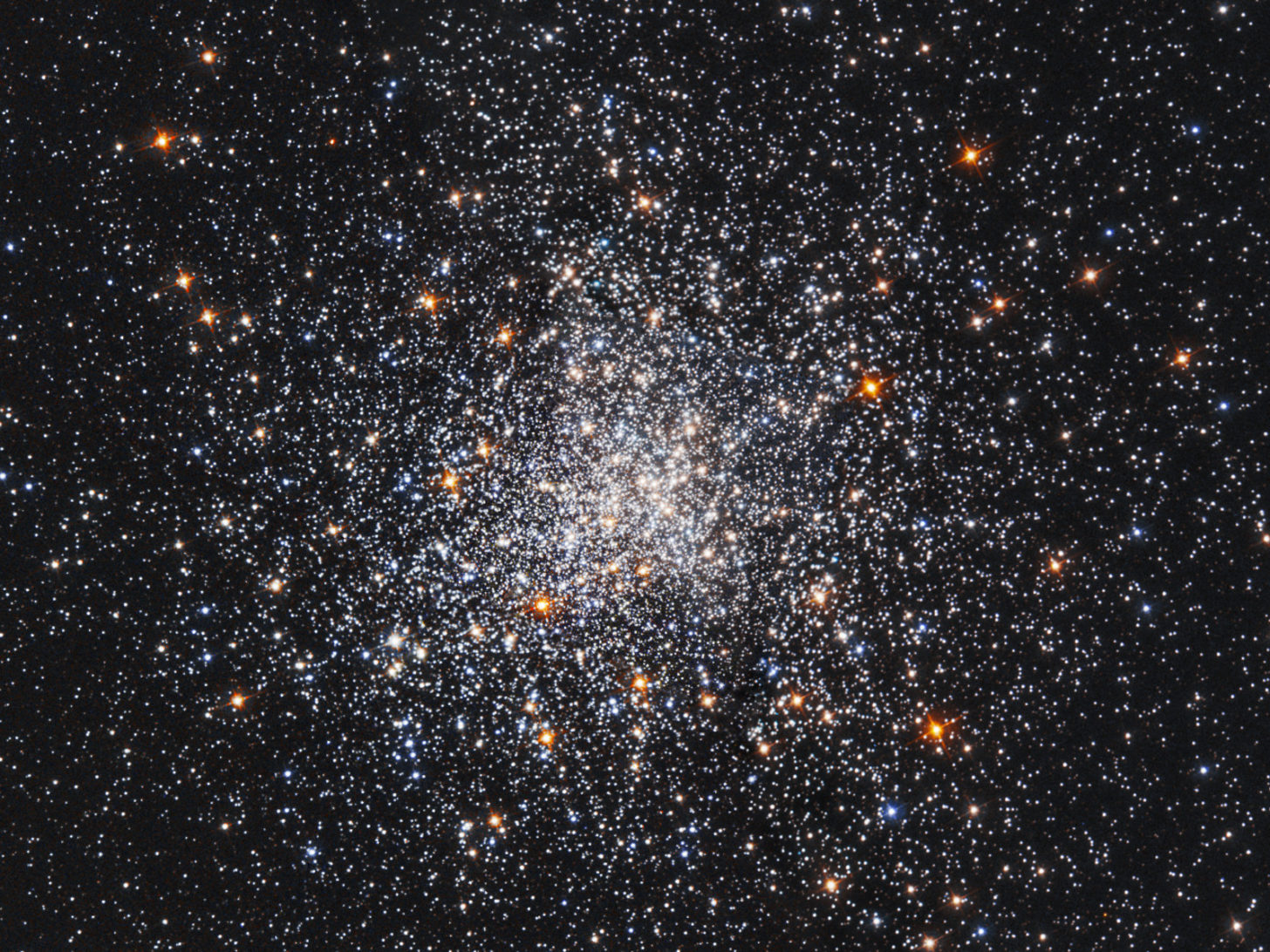 New Year's scattering of stars from the Hubble Space Telescope - Space, Hubble telescope