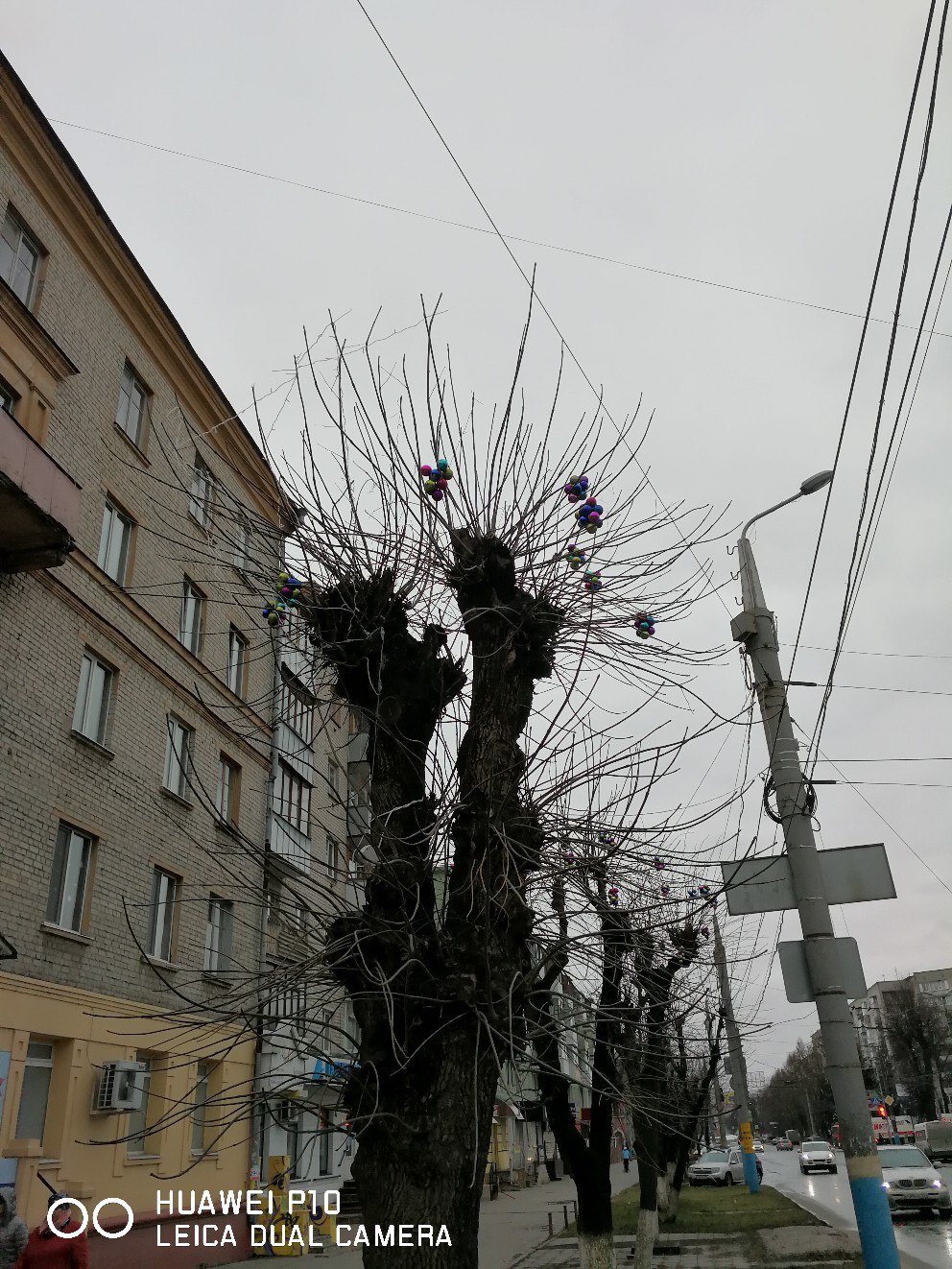 Брянцев шокировали новогодние украшения в Бежицком районе - Брянск, Минимализм, Креатив, Новый Год, Чиновники, Украшение, Длиннопост