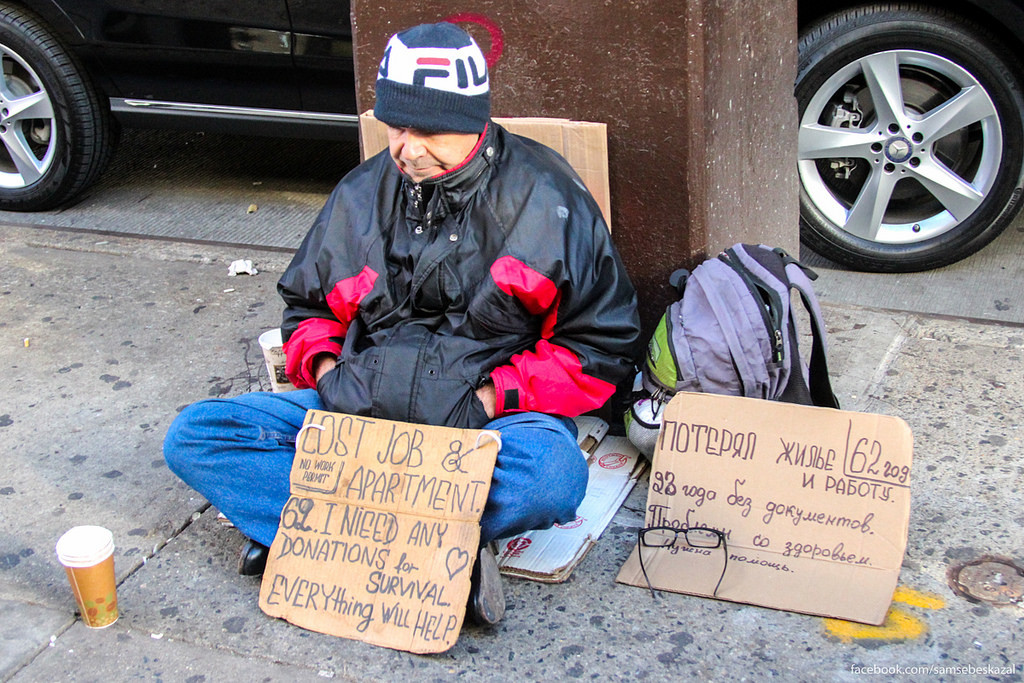 How New York is trying to solve the problem with the homeless - New York, Bum, , Longpost