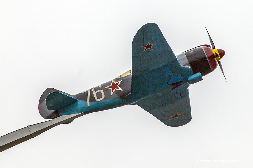 Real Monument. Memorial to the Defenders of the Sky of the Fatherland - My, Story, The Great Patriotic War, Monument, Airplane, Longpost