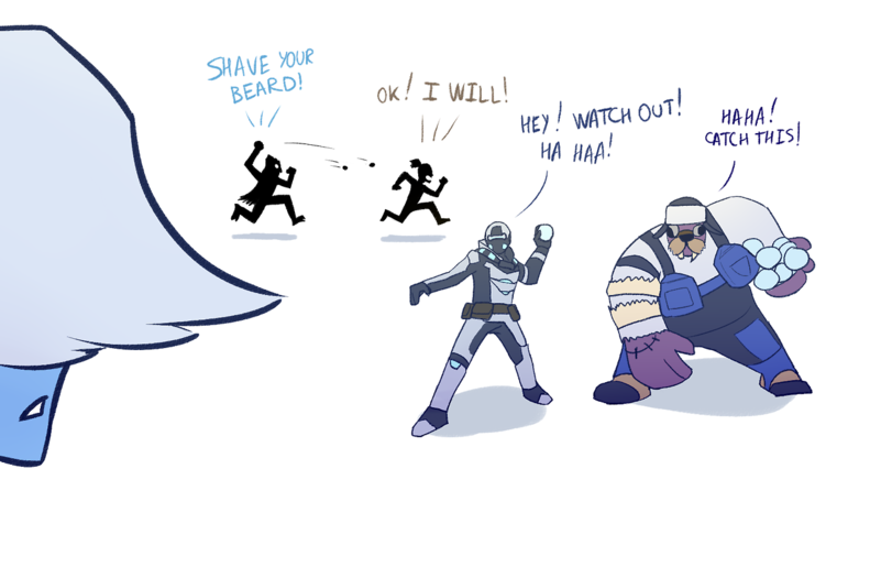 Snowballs - Overwatch, Widowmakerdaily, Comics, Longpost