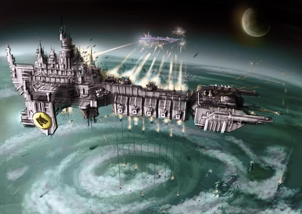 Life in the 41st Millennium: The Fleet of the Imperium - Wh back, Warhammer 40k, Imperium, Longpost