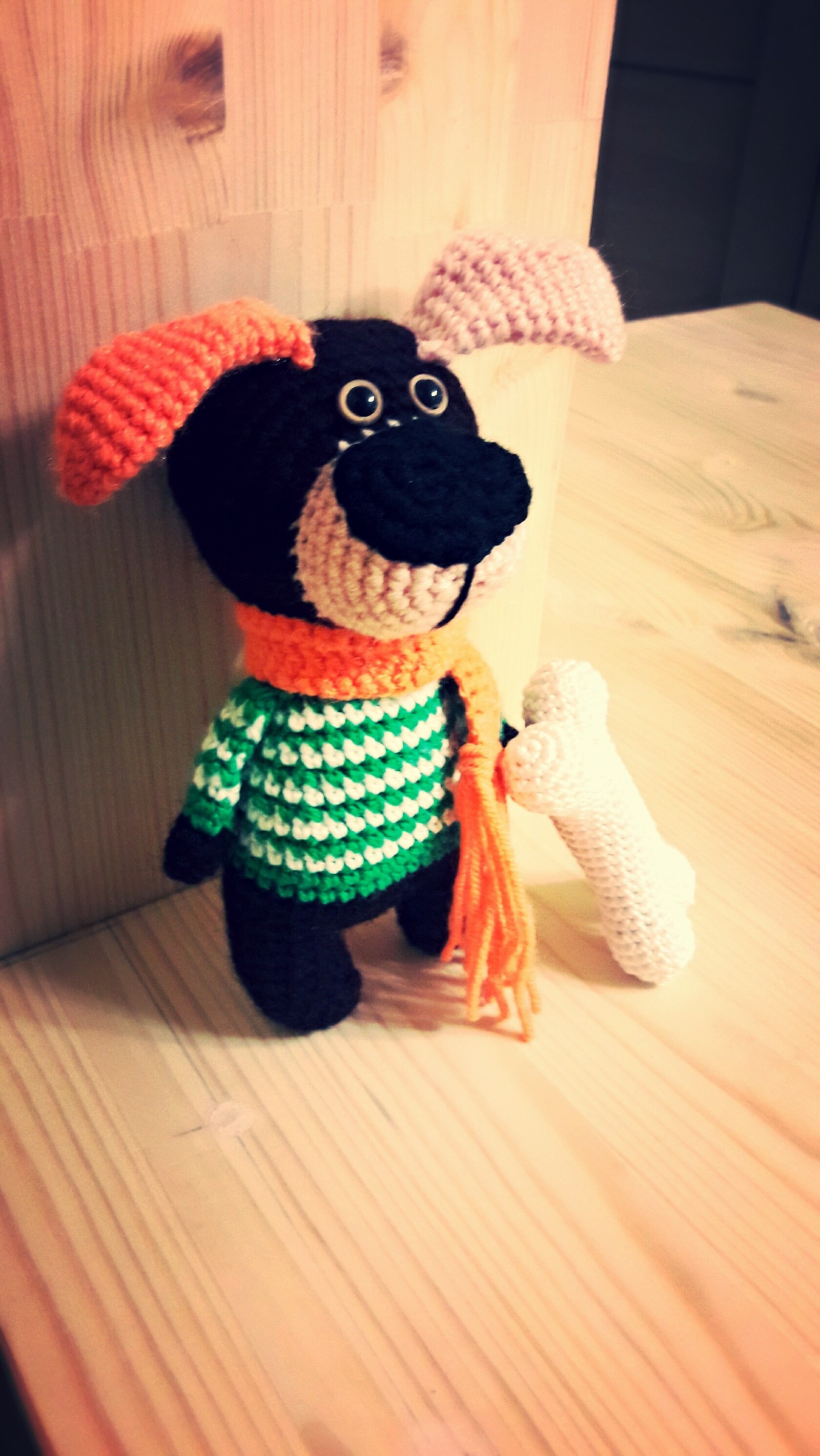 Do you love puppies? - My, Dog lovers, Amigurumi, With your own hands, Needlework without process, Longpost