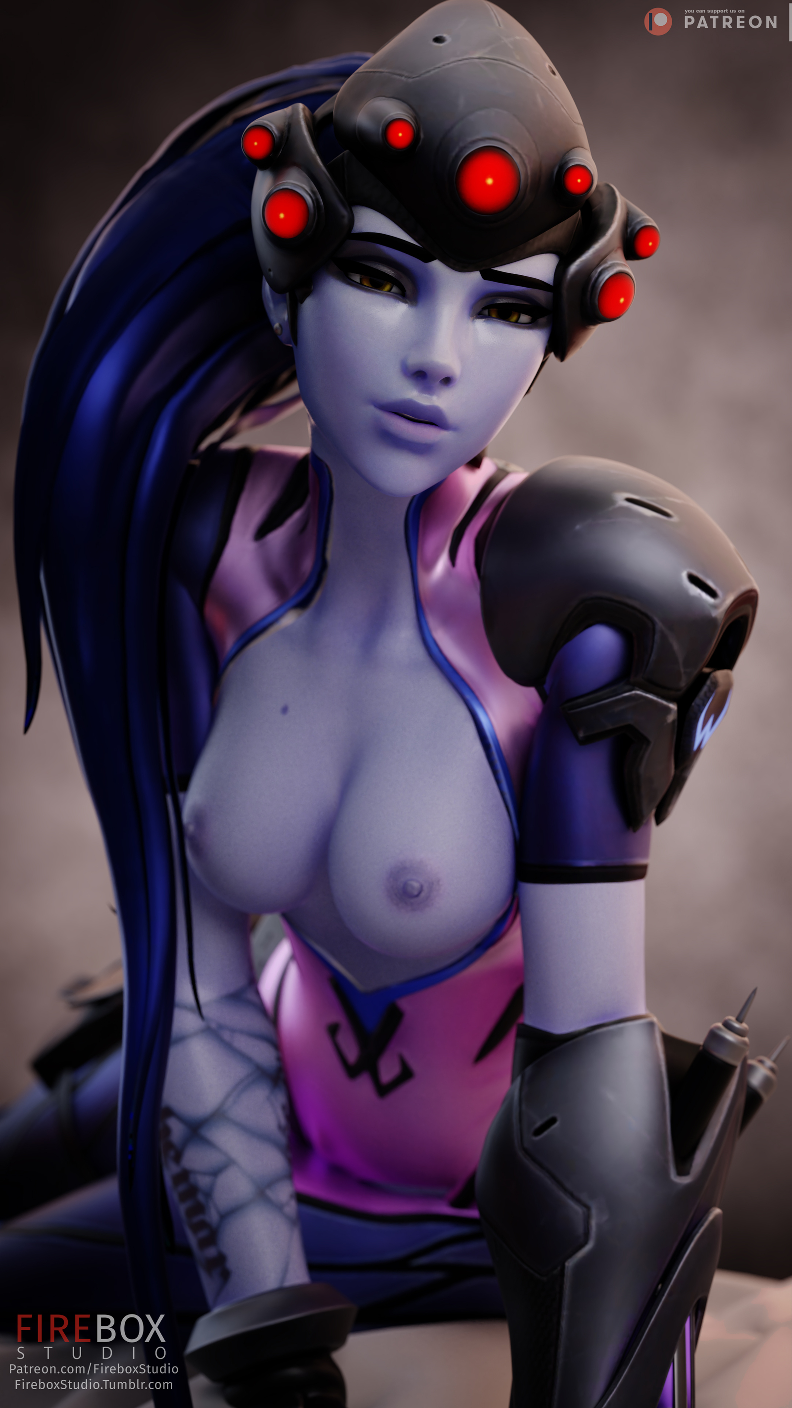 Widowmaker - NSFW, Overwatch, Fireboxstudio, Widowmaker