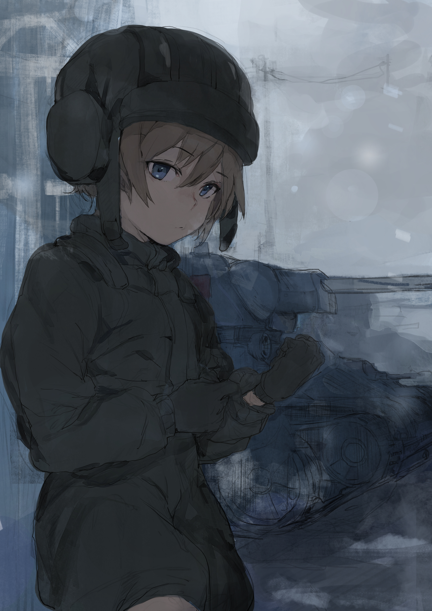 Katyusha - Anime Art, Katyusha, Girls und Panzer, Аниме, Hiranko