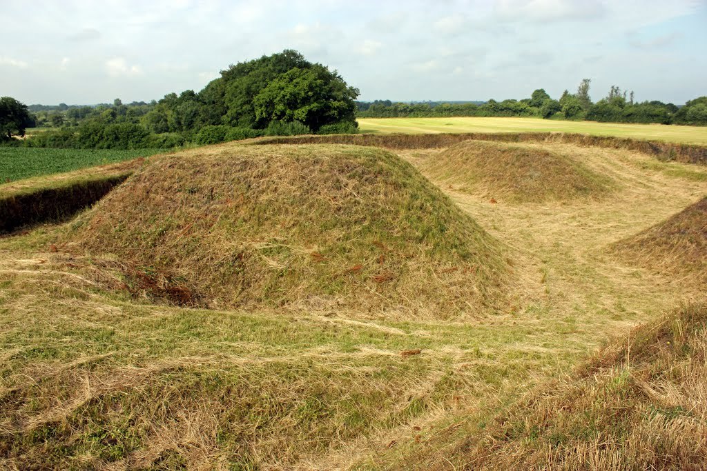 Danevirke. Danish shaft. - , , Denmark, Story, Fortification, Longpost