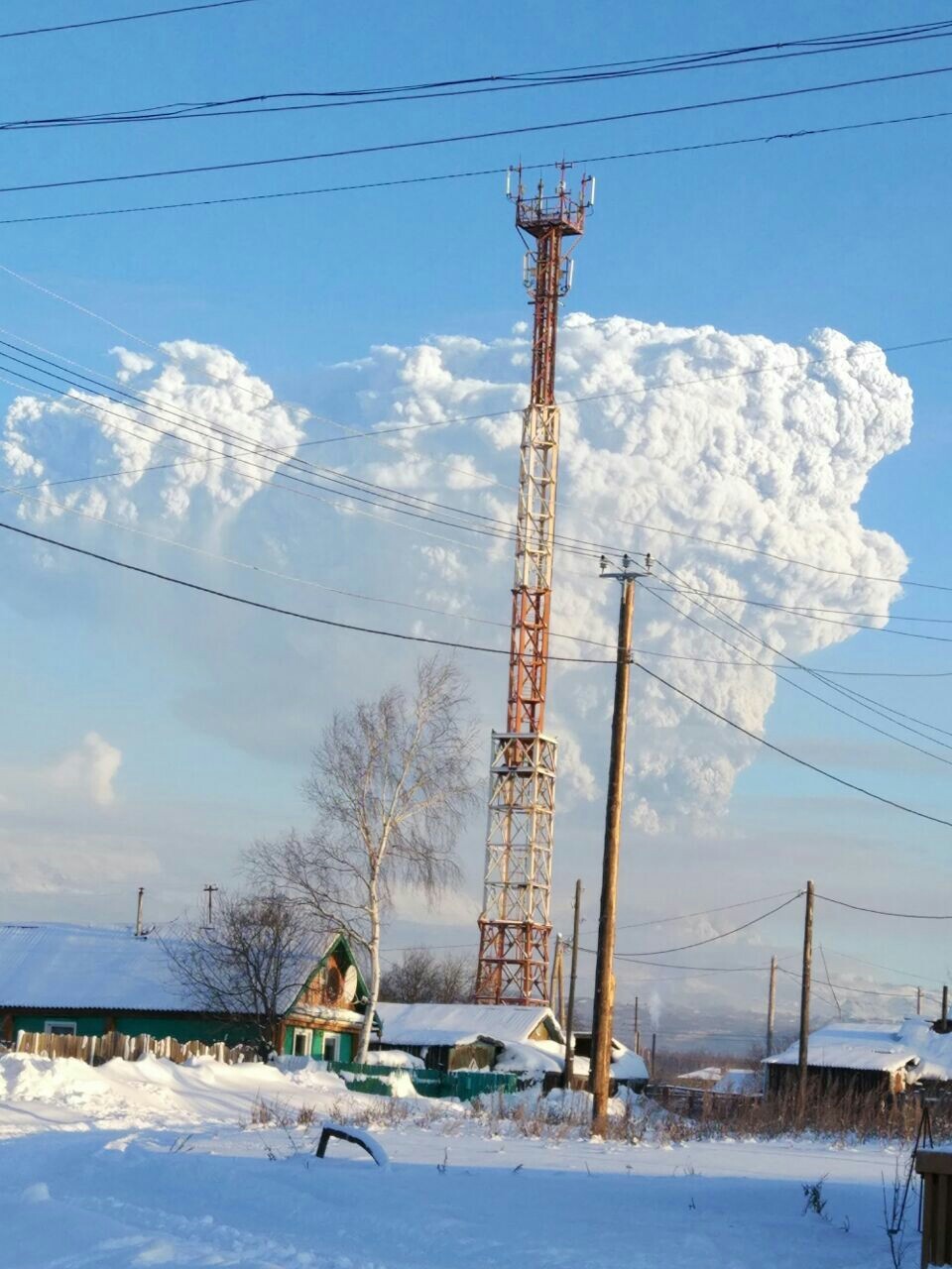 Volcano Bezymyanny in Kamchatka became more active - My, Eruption, Kamchatka, Volcanoes of Kamchatka, Longpost, Eruption, Volcano, Bezymianny Volcano