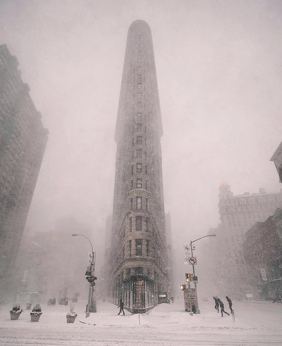 Flatiron District, NYC - New York, Winter