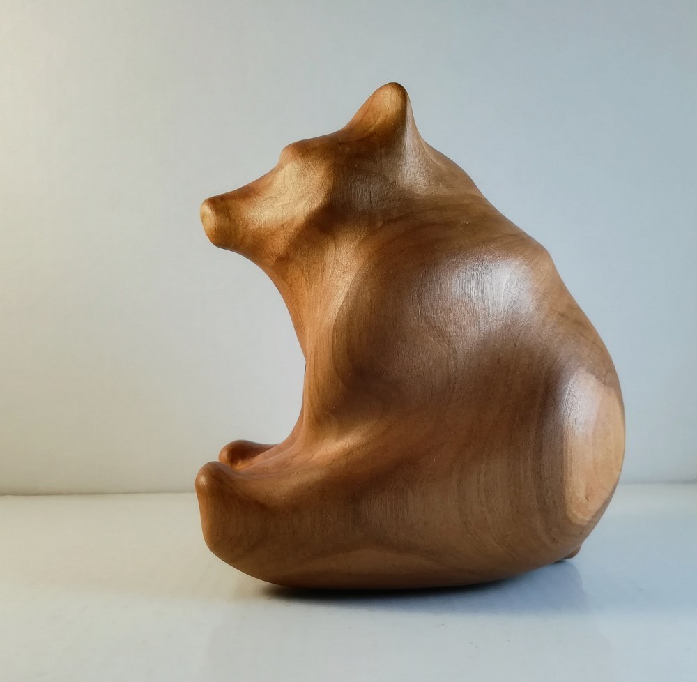 Multimedved - My, The Bears, Wood carving, Statuette, Alder, Handmade, With your own hands, Longpost